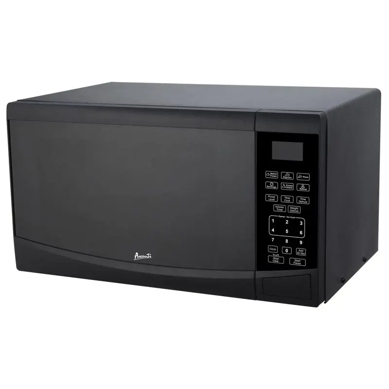I 0.9 Cubic Feet Black Microwave 900 Watts Mt09v1b