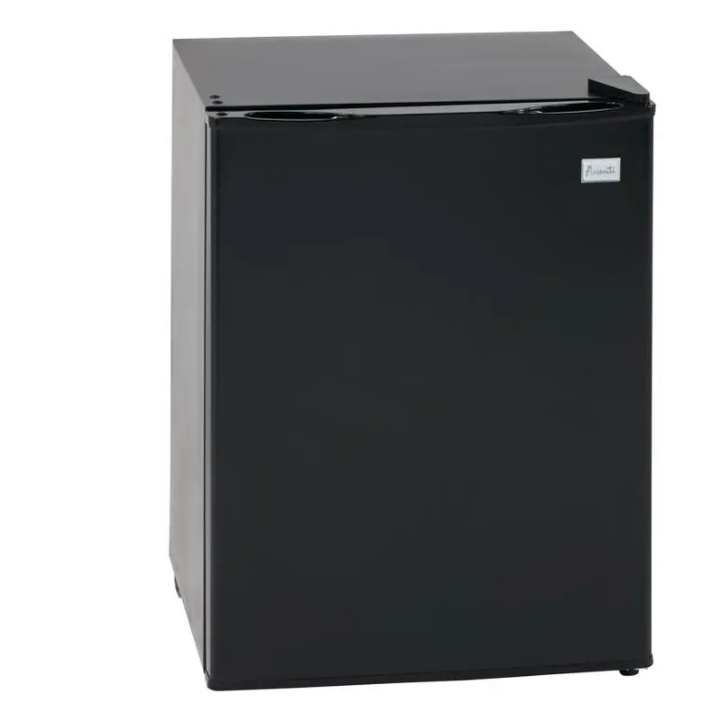 2.5‑cu ft Black Steel Compact Refrigerator – Energy‑star Mini Fridge