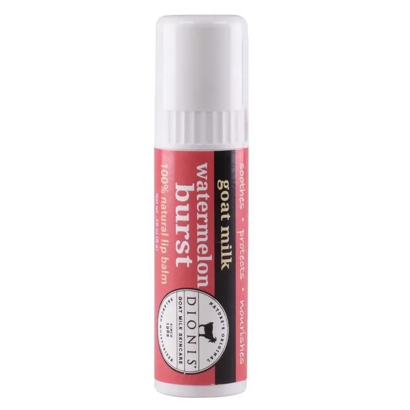 Watermelon Burst Goat Milk Lip Balm – 0.28 oz Natural Moisturizer