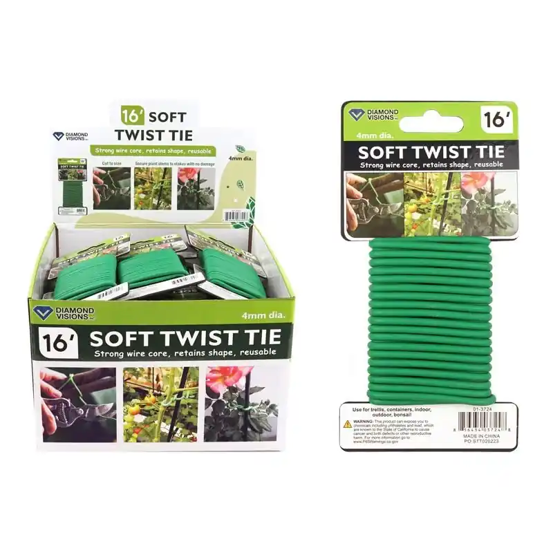 192 Inch Soft Twist Tie Rubber
