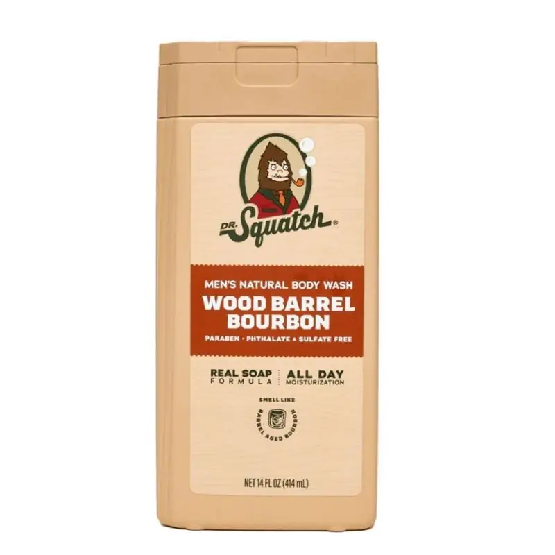 Wood Barrel Bourbon Scent Body Wash 14 Fl. Oz. 1 Pk