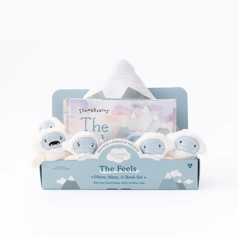 The Feels Pillow & Book Set Assorted 8 Pc