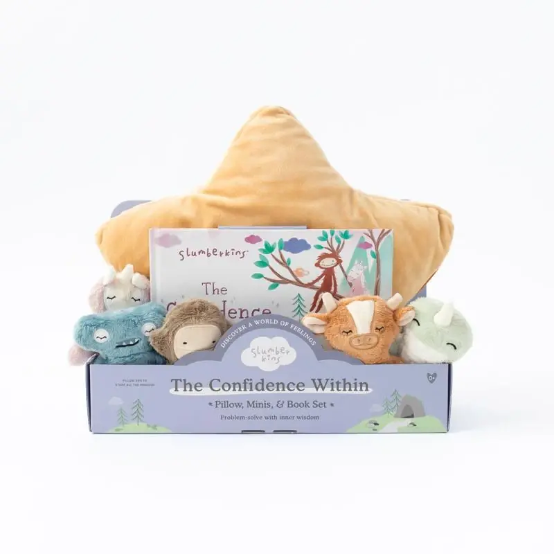The Confidence Within Pillow And Book Set 7 Piece Assorted