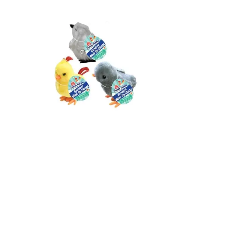 Farm Fresh Barnyard Wind-up Chicks Assorted, 3+ Years