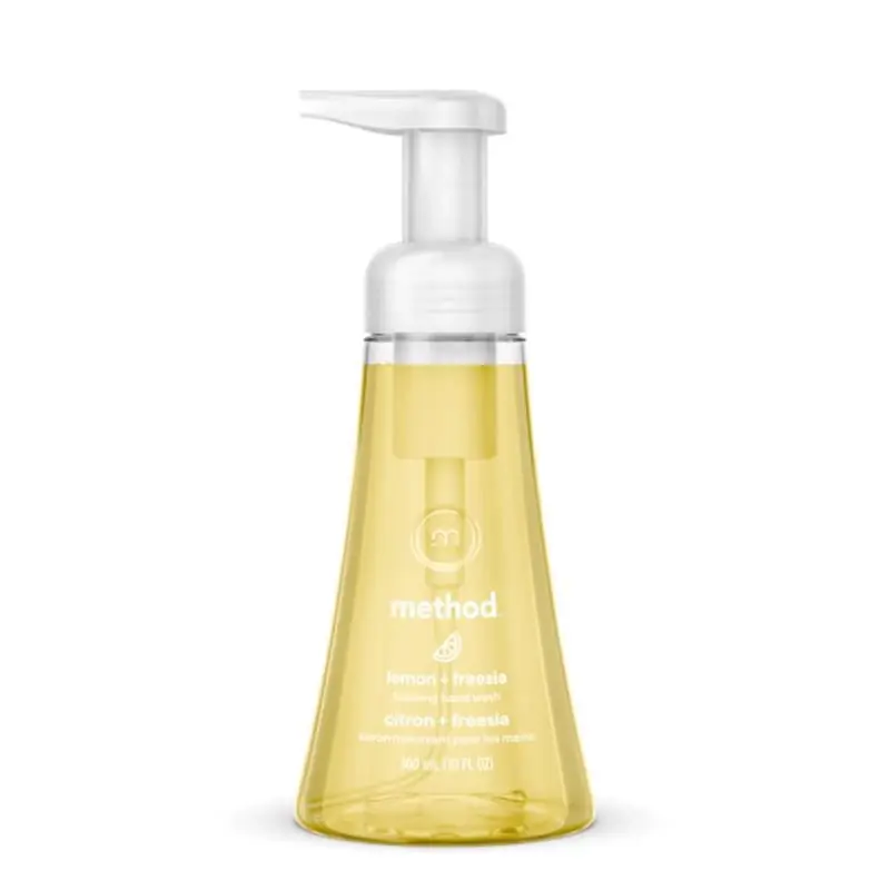 Lemon Freesia Scent Foam Hand Wash 10 Oz Bottle With Pump