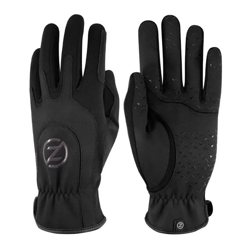 Women‘s All‑purpose Silicone Black Grip Gloves – One Size