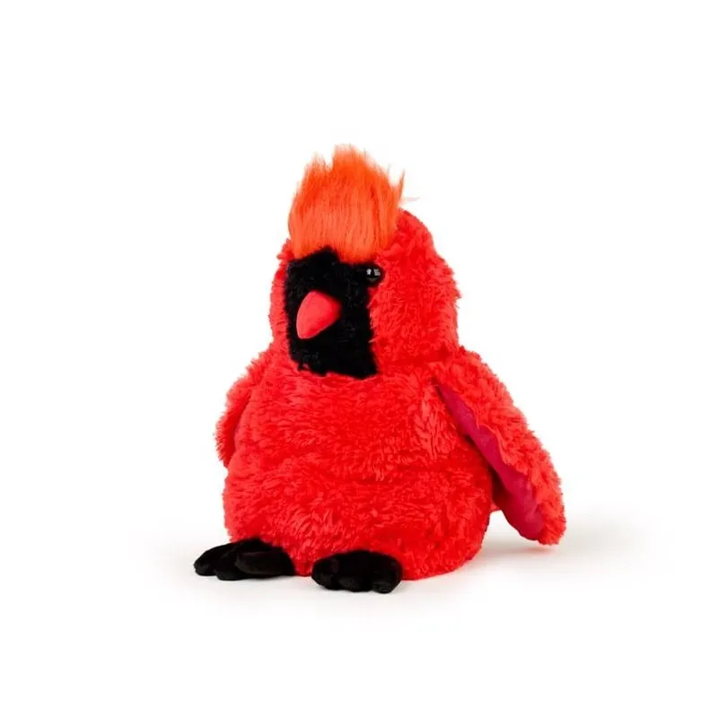 Cozy Red Cardinal Plush Toy – Warmies Soft Cuddly Companion