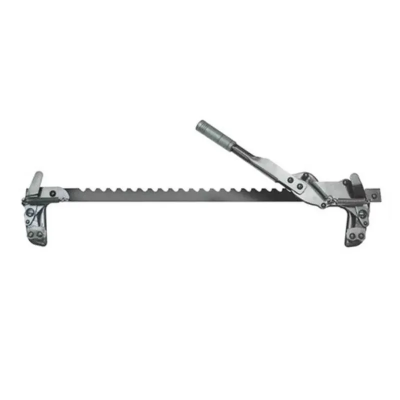 9" × 2.7 ft Heavy‑duty Steel Fence Stretcher – Silver Finish