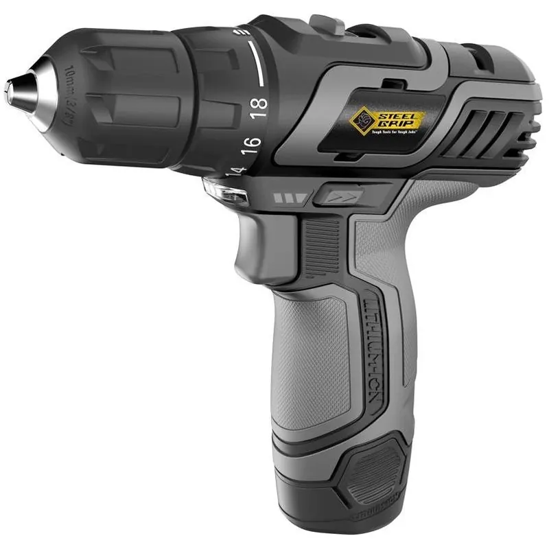 12v Compact Cordless Drill Kit With Quick‑release 3/8″ Chuck