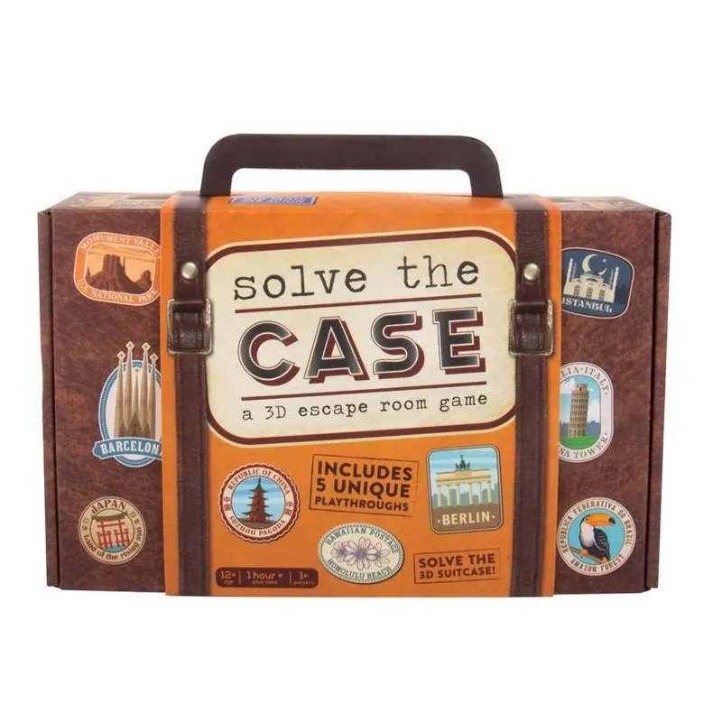 Solve The Case – Multicolored 3d Escape Room Puzzle For Ages 12+