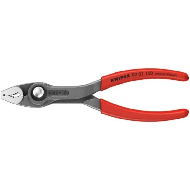 6‑inch Twingrip Slip Joint Pliers – Chrome Vanadium Steel, Red