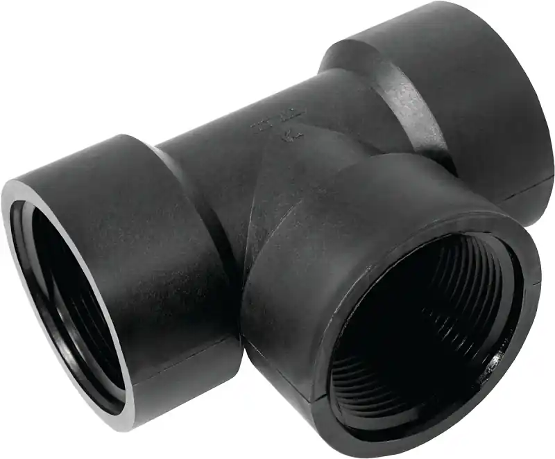 Tt34p 3/4 In. Fpt Polypropylene Pipe Tee - Durable And Chemical-resistant