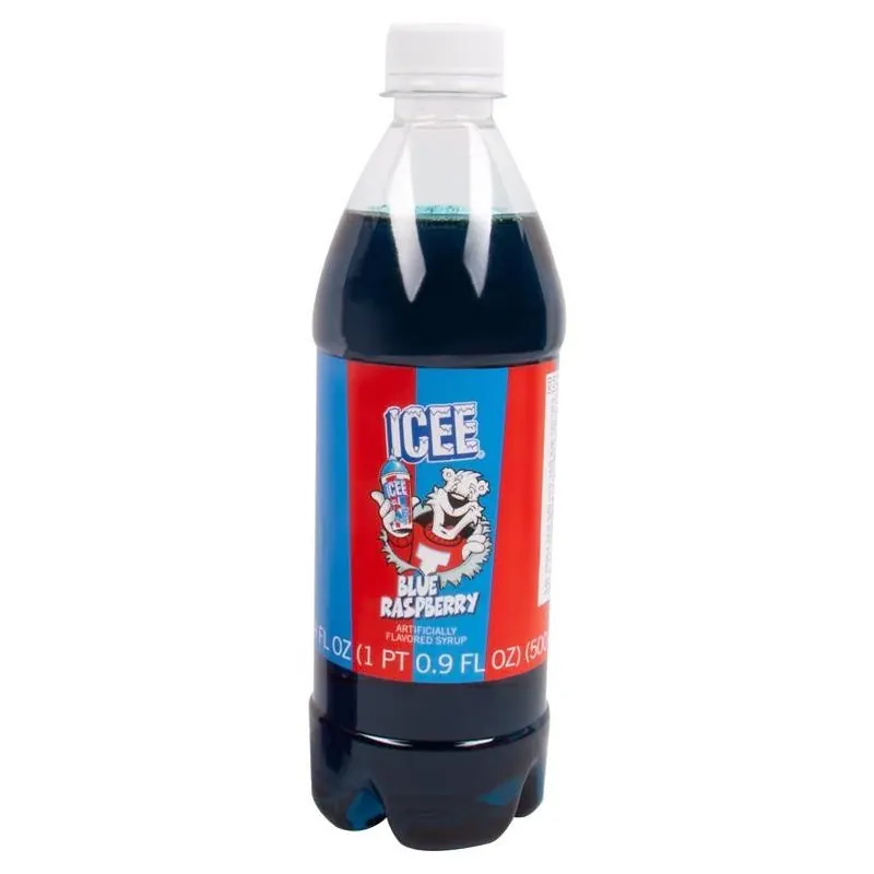 Blue Raspberry Icee Syrup – 16.9 oz Bottle