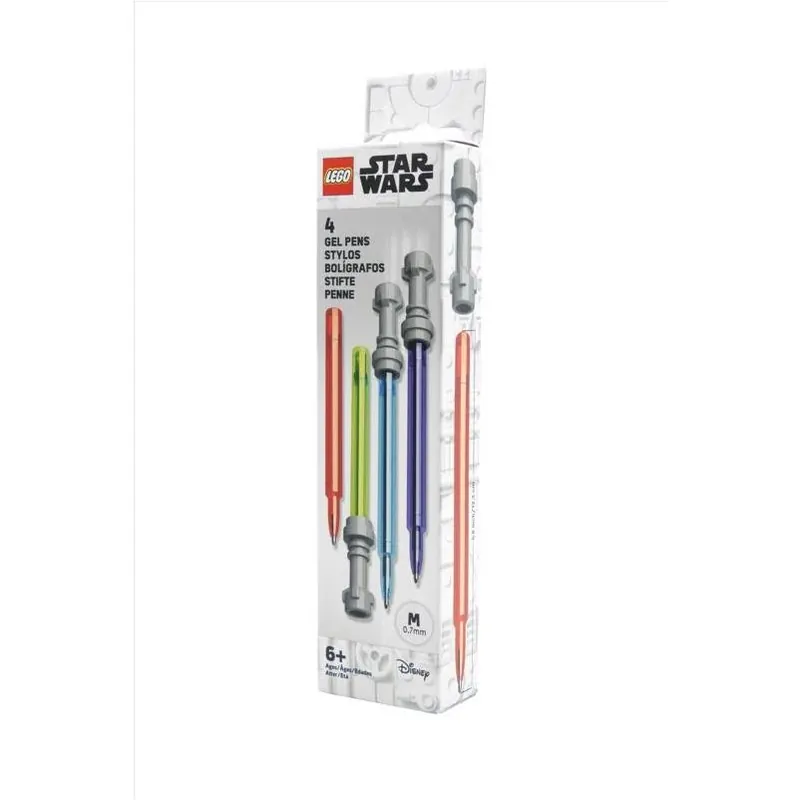 Star Wars Gel Pen Set – 4 Vibrant Assorted Shades