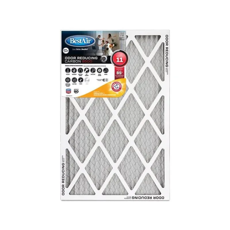 20×20×1‑inch Carbon Pleated Air Filter – 11 merv, 1‑pack
