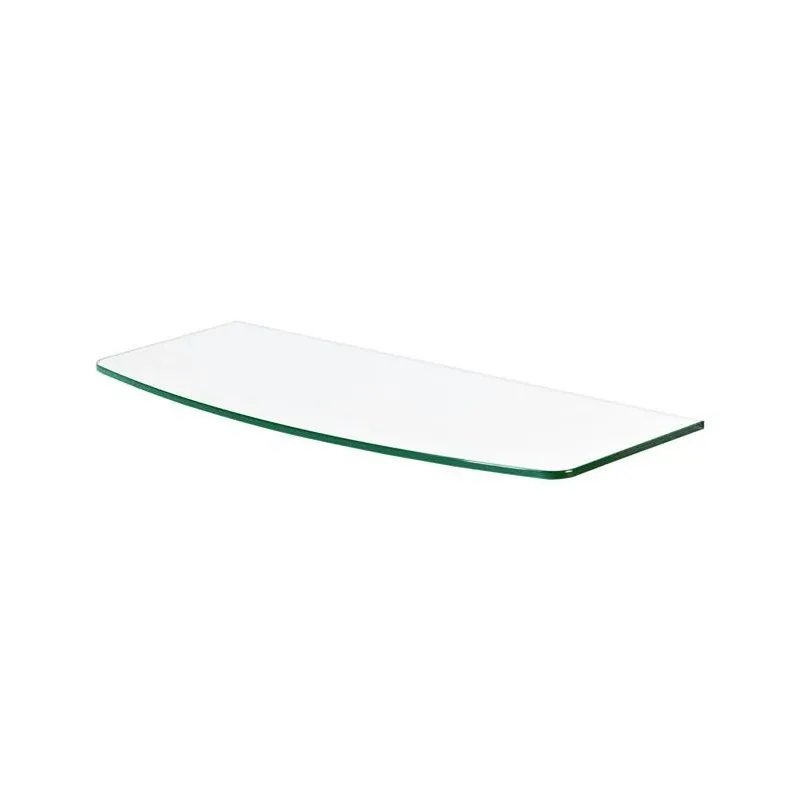 Clear Glass Shelf Board – 23.6" Wide X 7.9" Deep X 0.31" Thin, Supports 11 Lbs