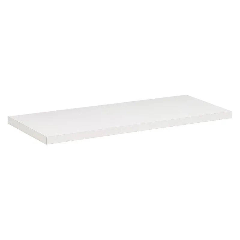 23-1/2 In. X 8 In. X 3/4 In. Lite Shelf In White With Brackets