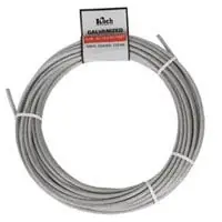 1/8 In. D X 50 Ft. L Zinc Plated Galvanized Steel Cable