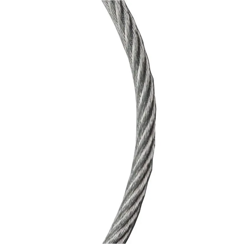 1/4" X 20‑ft Zinc‑plated Galvanized Steel Cable – Heavy‑duty 1400 lb Capacity