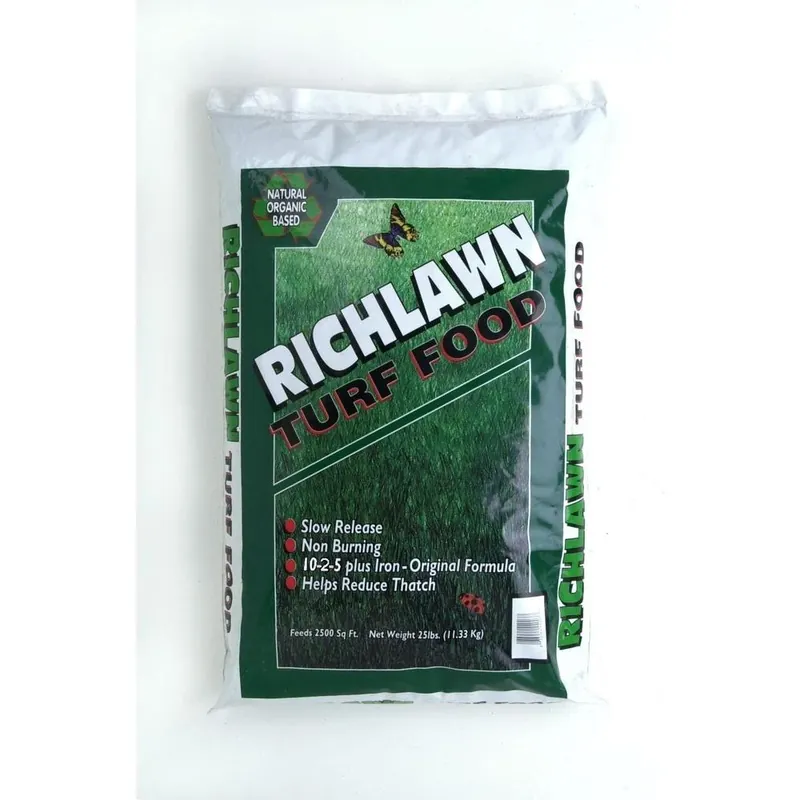 25 Lb Organic-based Turf Food Fertilizer For Healthy Lawn Growth