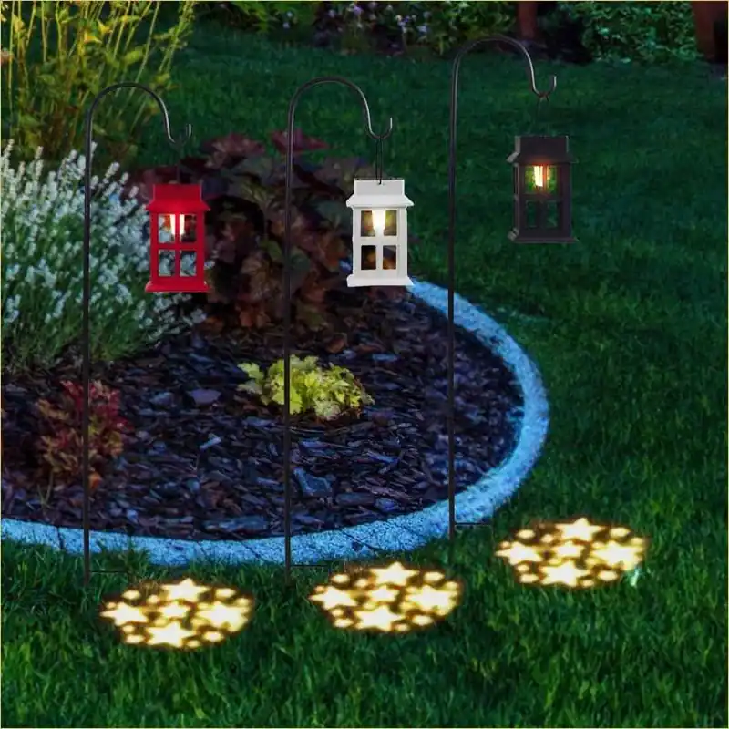 10‑inch Multicolor Solar Garden Stake – Weather‑resistant Outdoor Light