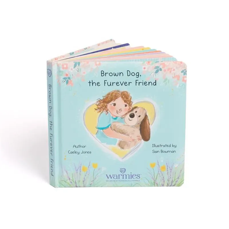 Brown Dog Board Book – Soft Storybook For Babies & Toddlers