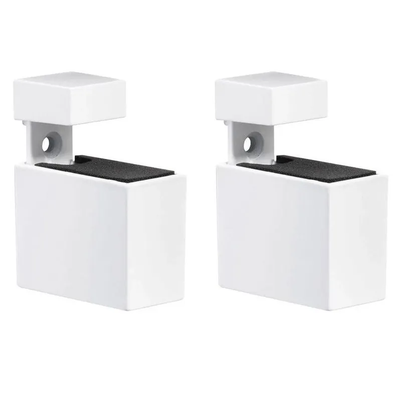 Cuadro 3/16 In. - 3/4 In. Adjustable Shelf Support Brackets In White