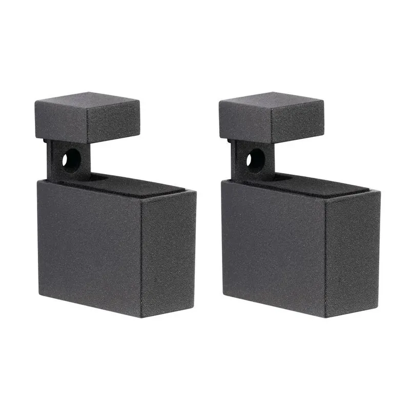 Cuadro 3/16 In. - 3/4 In. Adjustable Shelf Support Brackets In Black