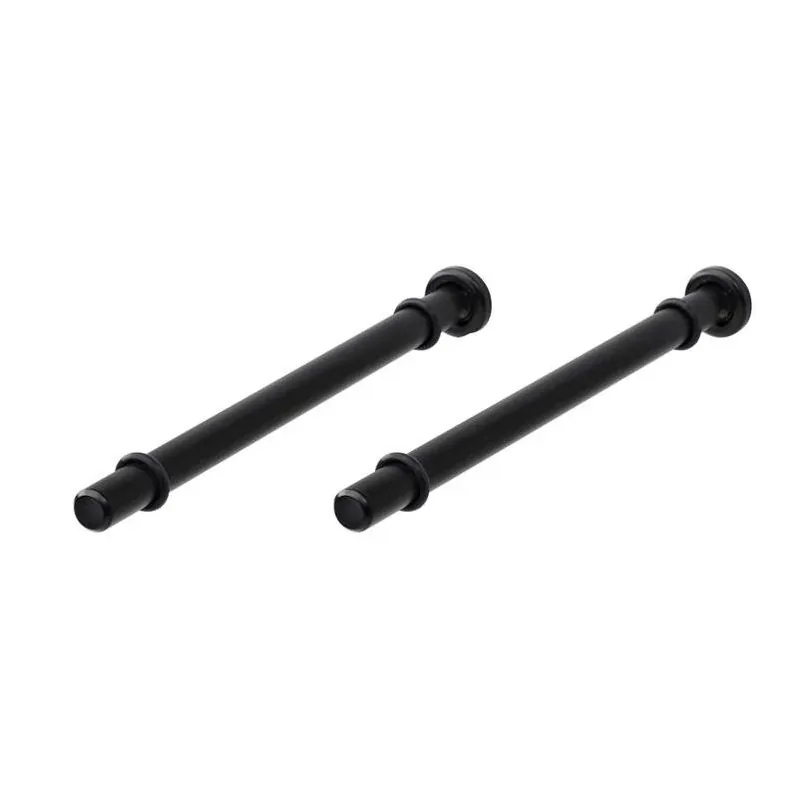 Atlas Black Steel Shelf Bracket – 0.9" h × 0.5" w × 7.9" d, 22‑lb Capacity