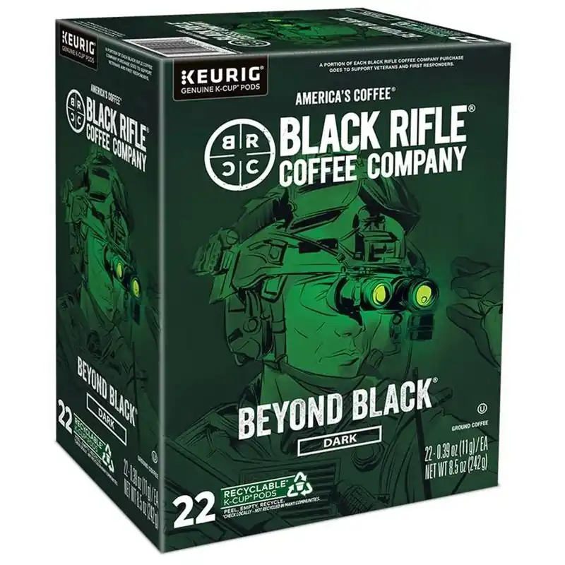 Beyond Black K‑cup Pods – 22 Count