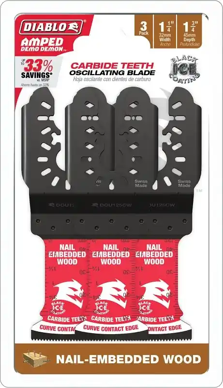 Universal Oscillating Blade 1-1/4 Inch For Wood Cutting