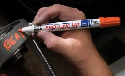 Paint-riter Yellow Bullet And Chisel Tip Liquid Paint Marker 1 Each
