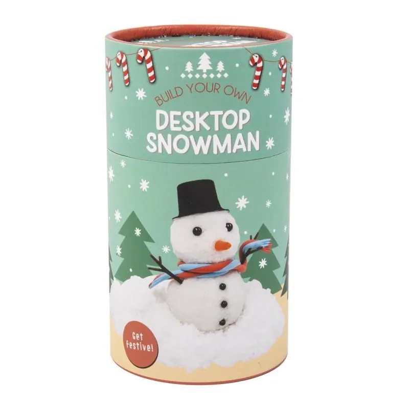 Diy Multicolor Desktop Snowman Craft Kit – Fizz