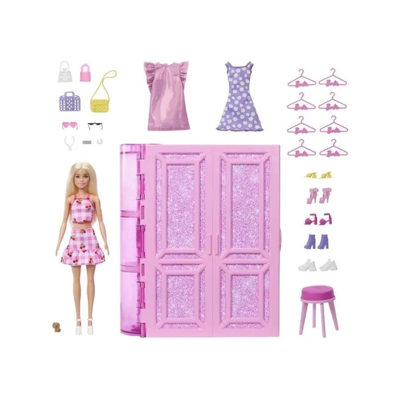 Dream Closet Playset – Colorful Dress‑up Wardrobe For Kids