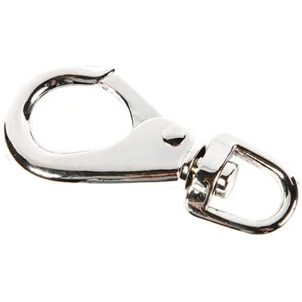 Swivel Round Eye Nickel Quick Snap - Durable And Versatile Fastening Solution