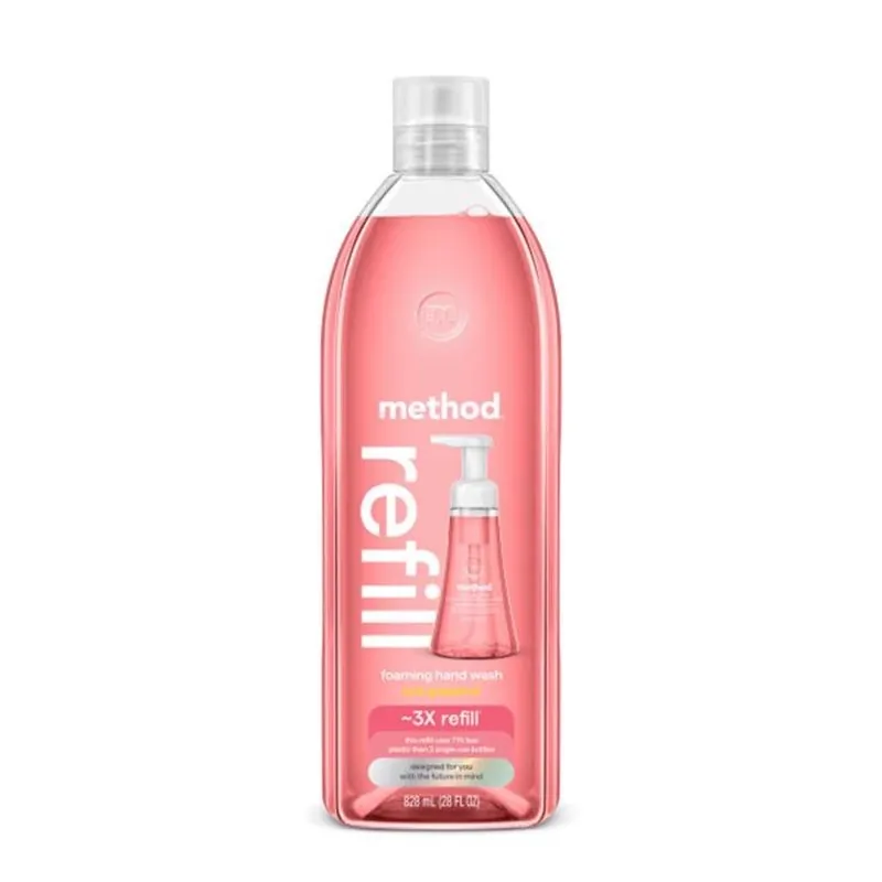 Pink Grapefruit Foaming Hand Wash – 28 oz Refillable Bottle