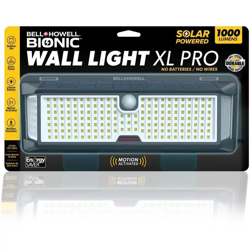 Bionic Black Motion‑sensing Led Solar Wall Light