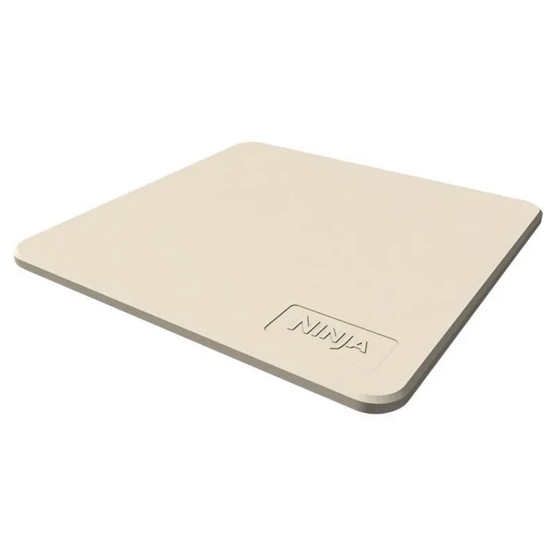 Artisan 16‑inch Beige Ceramic Pizza Stone For Grill – Non‑stick, Heat‑resistant Handles
