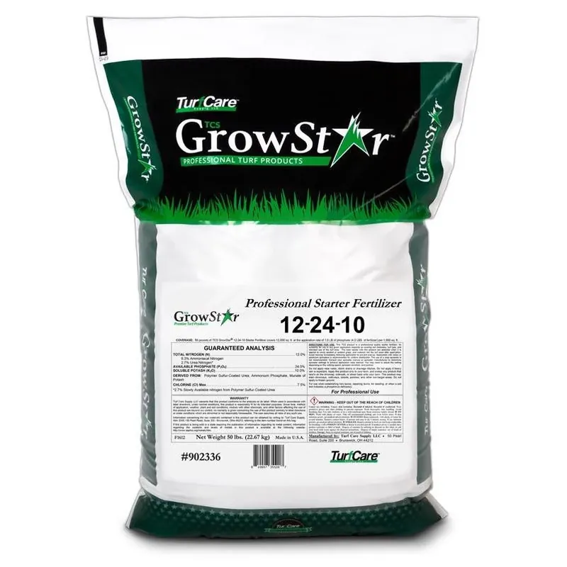 12-24-10 Lawn Starter Fertilizer – 6000 sq ft Coverage For All Grass Types