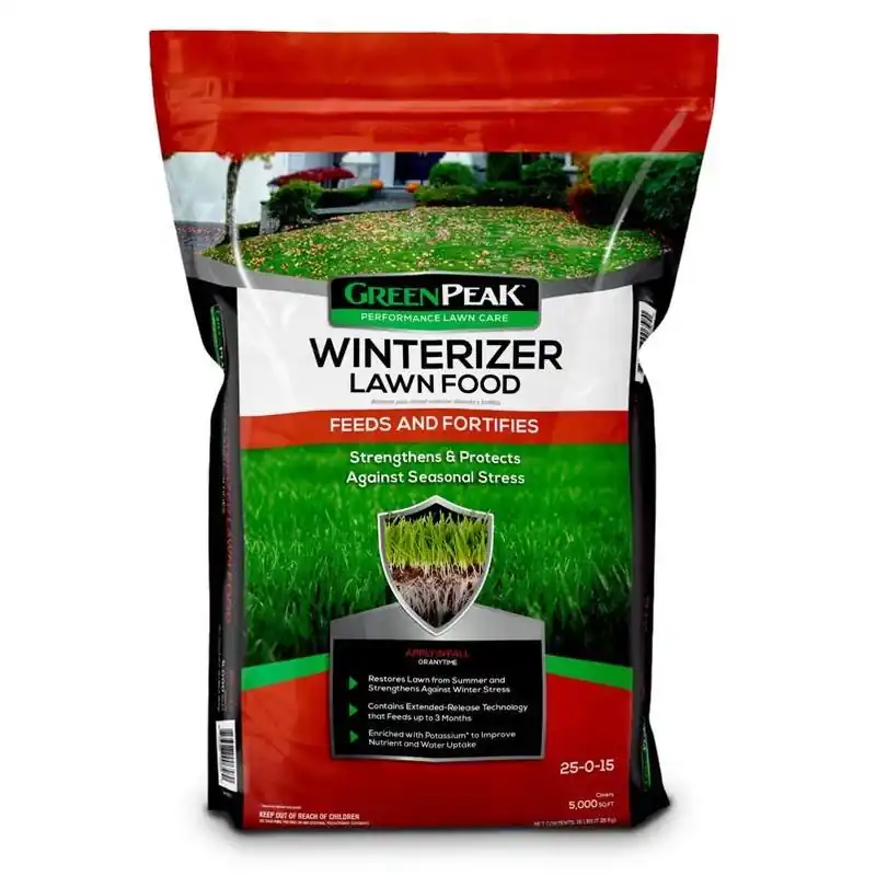Winterizing Granular Lawn Fertilizer – 5,000 sq ft Coverage For All Grass Types