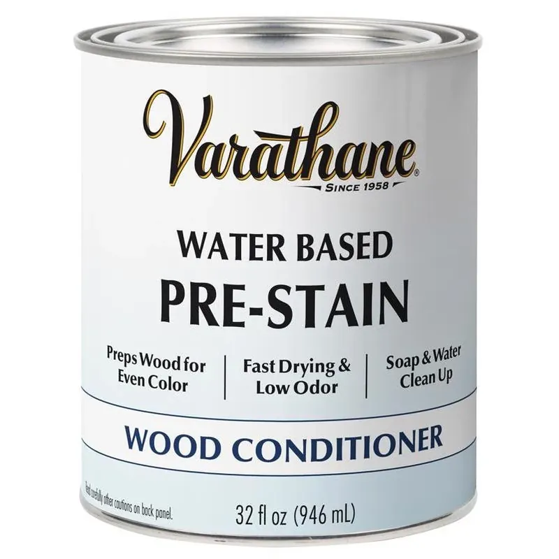 Water-based Pre‑stain Wood Conditioner – 1 qt Interior Primer