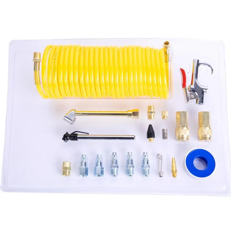 Air Compressor Accessory Kit 20 Piece Set With Couplers And Inflators