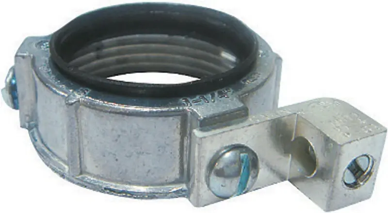 Proconnex 1-1/4 In. Zinc Insulated Grounding Bushing 1 Pk