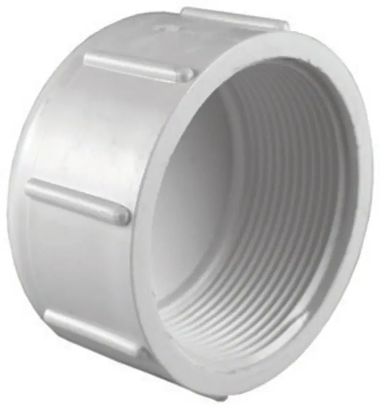 Schedule 40 2-1/2 In. Fpt Pvc Cap 1 Pk