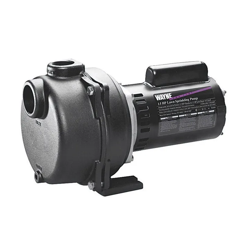 Wls150 1-1/2 Hp High Volume Cast Iron Lawn Sprinkling Pump