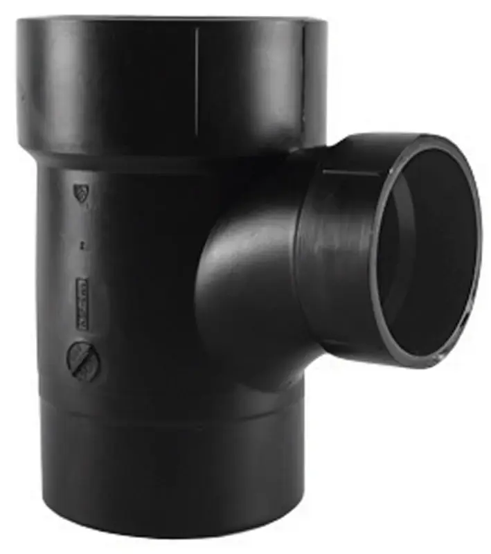 2 In. Hub X 1-1/2 In. D Hub Abs Sanitary Street Tee