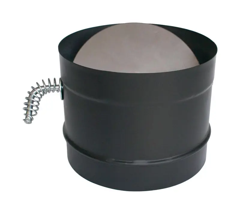 6 In. Diameter Steel Damper For Chimney Stove Pipe