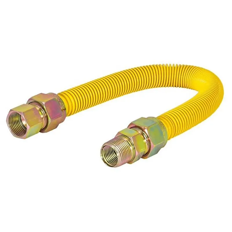 Stainless Steel 24‑in. Tankless Water Heater Installation Kit – 3/4" Fip To 3/4" Mip Connectors (eastman)