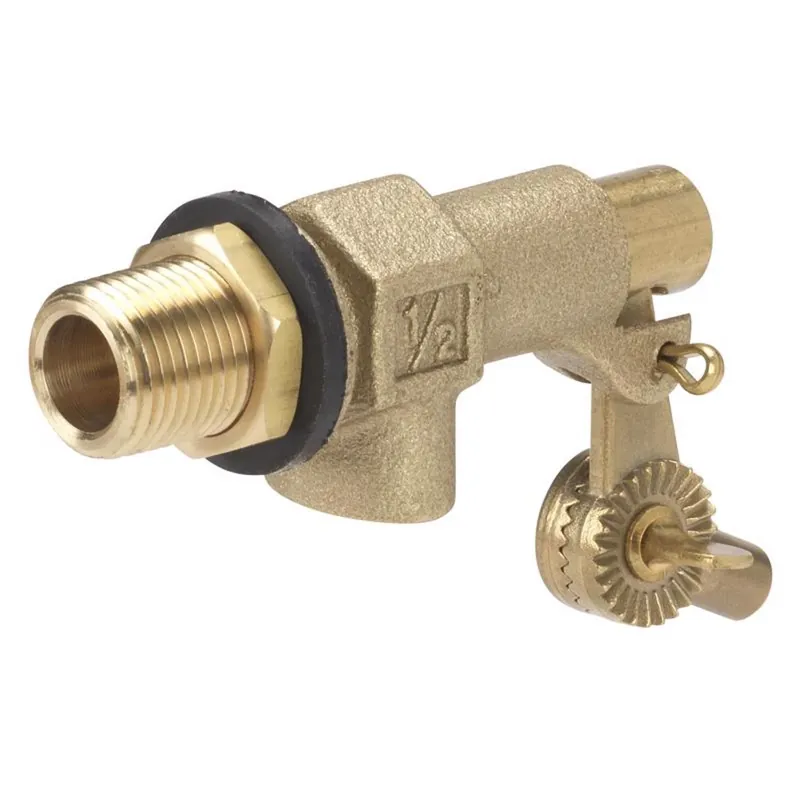 1/2 Inch Diameter Bronze Stock Tank Float Valve With Dual Inlet Thread