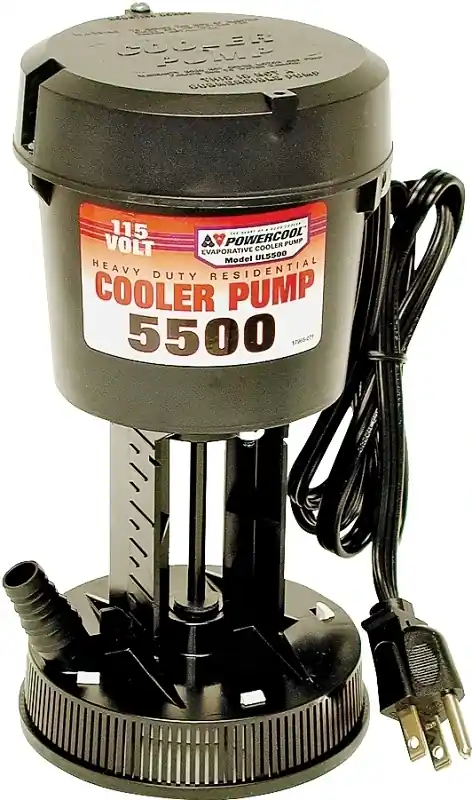 Evaporative Cooler Pump, 2 Coil Concentric Motor, 245 Gph